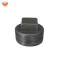 black malleable iron pipe fittings plug